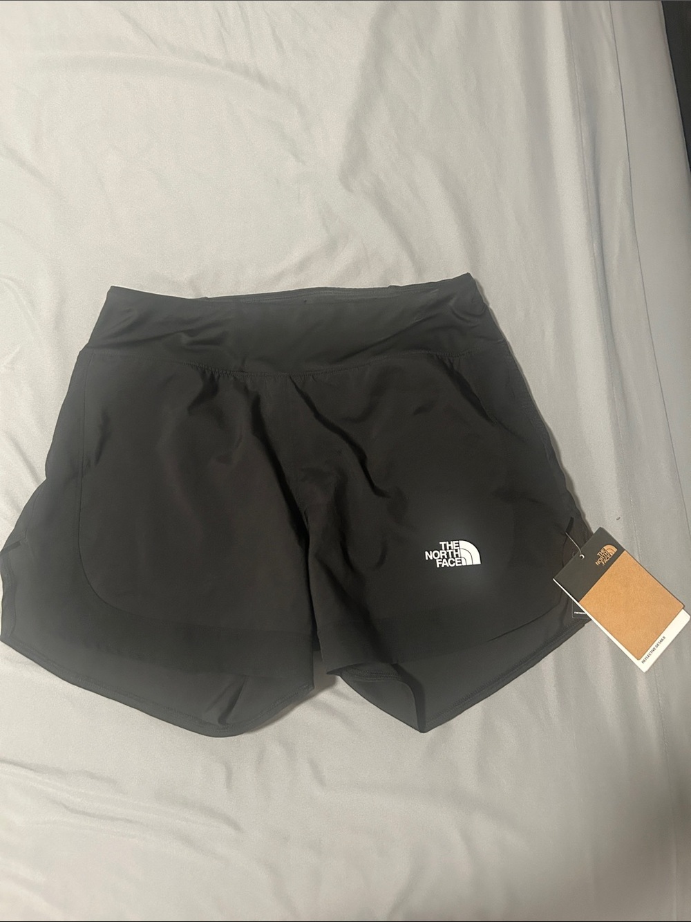 The North Face Sunriser 4” inseam Black Women's Athletic Shorts NWT